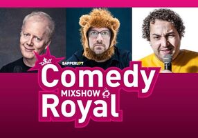 Comedy Royal - John Doyle, Sascha Thamm & Marvin Spencer | Moderation: Michael Eller