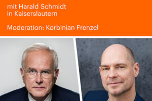 Deutschlandfunk Kultur on Tour  der Tag mit Harald Schmidt - Moderation: Korbinian Frenzel