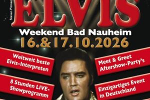 Steven Pitman´s Elvis Weekend : Kombiticket (16. + 17.10.2026) - Festival-Weekend-Ticket