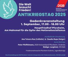 Antikriegstag Gedenkveranstaltung f. d. Opfer des Nationalsozialismus
