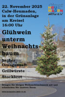 Glühwein unterm Weihnachtsbaum