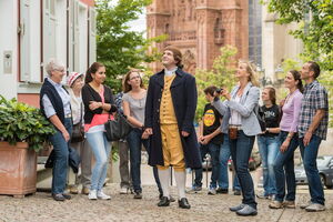 Stadtführung mit anschließender Begrüßung durch den charmanten Goethe