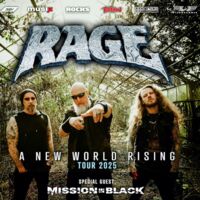 Rage + Special Guest: Mission in Black