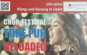 Jubiläumskonzert 150 Jahre Lippischer Sängerbund - Schwarmsingen mit Simon Herten, Sebastian Müller und dem Jam JazzChor Lippe