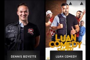 Luan Comedy und Dennis Boyette - mit Zwei Co(p)medians  Witziger als die Polizei erlaubt