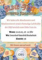 Oldie Fest der Osterfeld Realschule Pforzheim