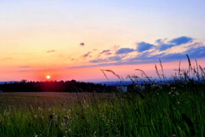 Nachtwanderung zum Sonnenuntergang und Vollmond