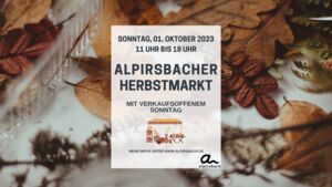 Alpirsbacher Herbstmarkt