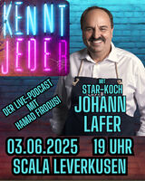 KENNT JEDER - Der Live-Podcast mit Hamad Firdousi - Gast: Johann Lafer