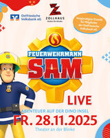 Feuerwehrmann Sam Live! - Abenteuer auf der Dino Insel - Kultur für Kinder