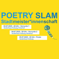 Poetry Slam - Stadtmeisterschaft - Vorrunde 1