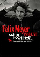 Felix Meyer - mit seinem Album Später noch immer