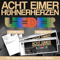 ACHT EIMER HÜHNERHERZEN - 