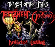 TESTAMENT + OBITUARY - Thrash Of The Titans