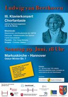 Beethoven Markuskirche - III. Klavierkonzert_Chorfantasie;Kyrie