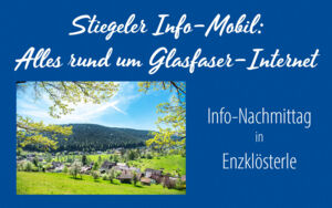 Stiegeler Info-Mobil: Alles rund um Glasfaser-Internet