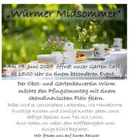 <Würmer Midsommer>, Garten Café beim OGV Würm