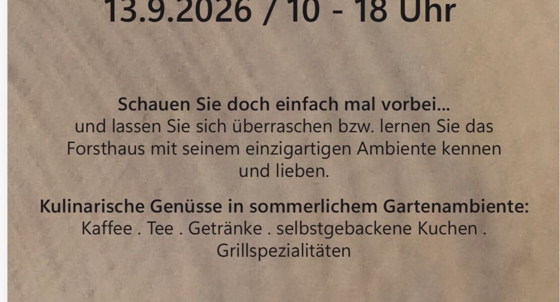 waldflohmarkt