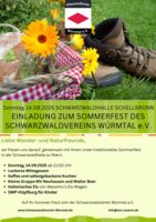 Sommerfest Schwarzwaldverein Würmtal