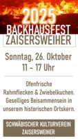 5. Backhausfest Zaisersweiher