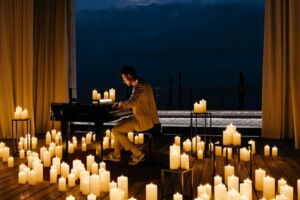 Klavier & Kerzen mit Pianist Tom Mayer und Cellist Philipp Lust