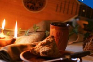 Rittermahl - im Genussraum - Die Bühne