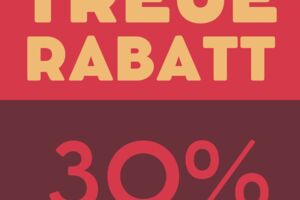 4 Stücke: 30% Rabatt