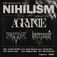 AGRYPNIE - Emissaries Of Nihilism Tour 2025