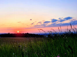 Wanderung zum Sonnenuntergang und Vollmond