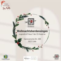 1. Türchen im Lebendigen Adventskalender For Kids: Weihnachtsherdensingen in der CD-Kaserne
