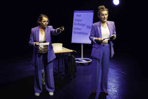 Gar nicht lügen ist auch keine Lösung - Comedy-Theater mit Heike Feist und Astrid Kohrs