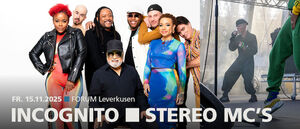 INCOGNITO | STEREO MC´s - ACID Jazz Night